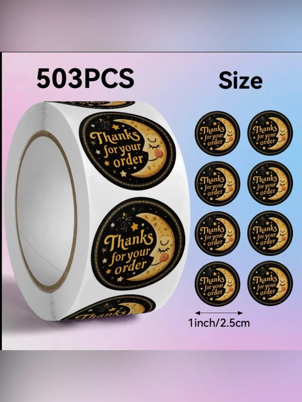 Thank you! Stickers 500